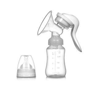 1pc Single Manual Breast Pump; Breast Feeding Pump