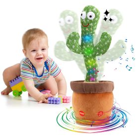 Baby Dancing Cactus Talking Cactus Toys; Wriggle Singing Cactus Repeats What You Say; Baby Boy Toys; Plush Electric Speaking Cactus ; Baby Girl 15 Sec