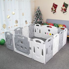 Gupamiga Foldable Baby playpen Baby Folding Play Pen Kids Activity Centre Safety Play Yard Home Indoor Outdoor New Pen