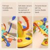 Baby Sensory Montessori Toy For 6-12-18 Months, Silicone Table Pull String Teething Toy, Educational Bath Learning Birthday Gift Travel Toy For 1 2 3