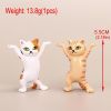 5pcs/Set Cute Cartoon Cat Doll Dancing Cat Decoration Pen Holder
