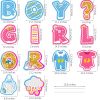 14PCS Gender Reveal Yard Sign With Stakes Boy or Girl Baby Shower Party Supplies for Indoor Outdoor Decoracion (Shipment from FBA)