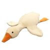 Fashion Rabbit Fur Big White Goose Doll Plush Toy Duck Large Sleep Throw Pillow Boys and Girls Sleep with Baby Birthday Present