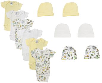 Unisex Baby 14 Pc Layette Sets (Color: White, size: small)