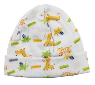 Printed Baby Cap (Color: Prints, size: One Size)