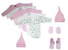 Baby Girl 9 Pc Layette Sets