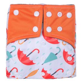 Baby Washable Bamboo Charcoal Cloth Diaper Pants Digital Printing (Option: NO16)