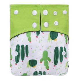 Baby Washable Bamboo Charcoal Cloth Diaper Pants Digital Printing (Option: NO30)