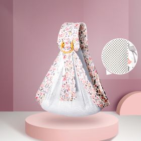 Newborn Baby Wrap Carrier (Option: Sakura Pink Fawn1)