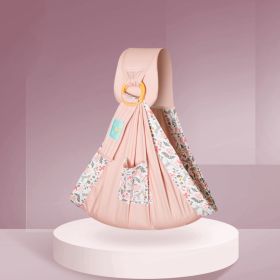 Newborn Baby Wrap Carrier (Option: Sakura Pink Fawn)
