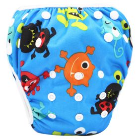 Baby Swimming Trunks Convenient And Hygienic Baby Leak-Proof Swimming Suit (Option: Elves)