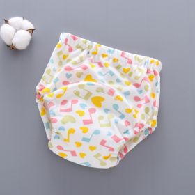Waterproof And Leak-proof Cotton Washable Baby Urine Barrier (Option: Music-M)