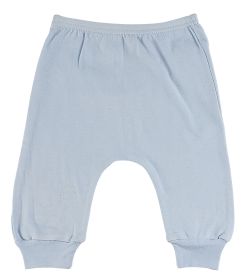 Infant Blue Jogger Pants (Color: White, size: small)