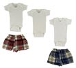 Infant Onezies and Boxer Shorts