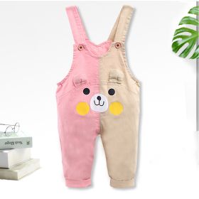 Fashion Color Matching Baby Single-tooth Mandarin Duck Pants Thin (Option: 6style-73cm)
