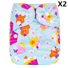 Breathable And Leak-proof Diapers For Baby Diapers (Option: K 2PCS)