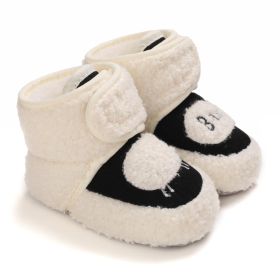 Winter Baojia Velvet Cotton Shoes (Option: Black-1 Yard)