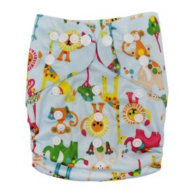 Washable Cloth Diapers Baby Waterproof Adjustablebreathable (Option: 18style-Onesize)