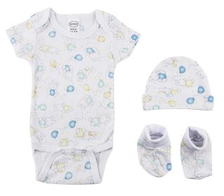 Baby Gift Set (Color: Bunny Print, size: Newborn)