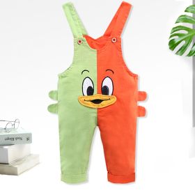 Fashion Color Matching Baby Single-tooth Mandarin Duck Pants Thin (Option: 1style-73cm)