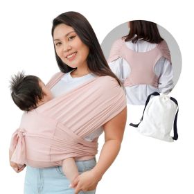 Summer Cotton Cross Simple  Baby Carrier (Option: Pink-M)