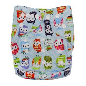 Washable Cloth Diapers Baby Waterproof Adjustablebreathable (Option: 14style-Onesize)