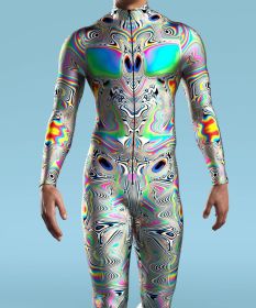 3D Digital Printed Cosplay One-piece Costume (Option: VV037-Children M 130cm)