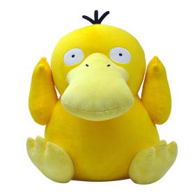 New Cartoon Pokemon Plush Toy Charmander Squirtle Bulbasaur Plush Doll Eevee Mewtwo Jigglypuff Snorlax Plush Toy Children's Gift (Color: Psyduck 24cm)