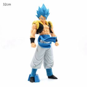 Dragon Ball Z Super Saiyan Broli Goku Gogeta Gohan WORLD FIGURE CLOLSSEUM Anime Action Figure Collection Model Toy (Color: SB-333)