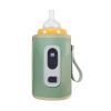 1Pc Baby Bottle Warmer Feeding Bottle Heat Keeper Travel Warmer Cover Formula Milk Water USB Heater Outdoor Bottle Warmer