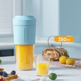 Portable Juicer for Shakes and Smoothie USB Rechargeable (Color: Sky blue)