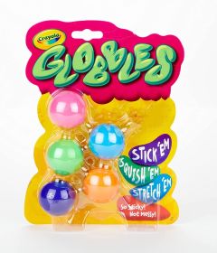 Best Globbles Fidget Toy;  Sticky Fidget Balls;  Squish Gift for Kids;  Assorted Colors;  5pcs Magic happy sticky ball 3pack globbles vent ball strong (type: 5 Count)