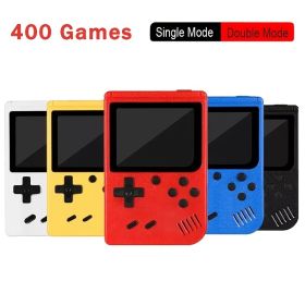 Hand-held Gaming Device Retro Mini Handheld Video Games Console Classic Game For Kids Gift (Color: Double White)