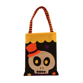 Halloween Treats Bags Party Favors, Non-Woven Halloween Tote Gift Bags for Kids (Color: Color 2)