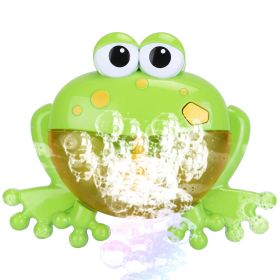 Frog Musical Bubble Bath Maker Baby Bath Toys for Bathtubs Toddler Bubble Machine for Bath Fun (type: Frog)