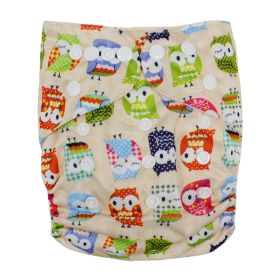 Washable Cloth Diapers Baby Waterproof Adjustablebreathable (Option: 6style-Onesize)