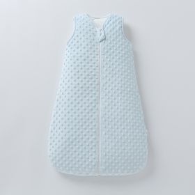 Babies' Autumn And Winter Sleeping Vest Sleeping Bag (Option: Light Blue-One Size)