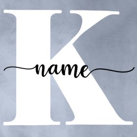 Personalized Baby Name Bodysuit Custom Newborn Clothing (Option: K-9m)
