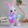 Electric Music; Dancing; Bunny; Drumming; Sound; And Moving Cartoon Baby Toy Early Education Children's Gift