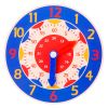 Primary School Clock Model; Children's Clock Math Teaching Aids; First Grade Students Cognitive Time Hour Toy