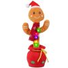 Kid Electric Dance Toy Christmas Elk Snowman Senior Penguin Plush Toy Interactive Sing Song Whirling Mimicking Recording Light up Toy