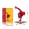 Disney Series Building Blocks Hero Cartoon Character Spider-Man Assembled Decompression Model Ornaments Stitch Assembly Toys