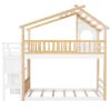 Twin Bunk Bed; House Bed; Storage and Guard Rail