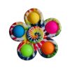 Floral Bubble Push Pop Fidget Spinning Toys