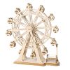 New Wooden Diy Assembled Three-Dimensional Puzzle Model Pumpkin Car Ferris Wheel Carousel Sailboat Creative Assembly Ornaments