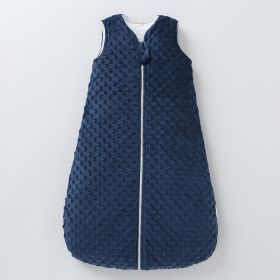 Babies' Autumn And Winter Sleeping Vest Sleeping Bag (Option: Royal blue-One Size)