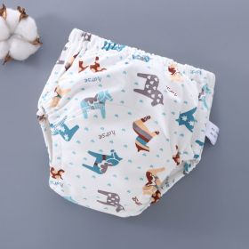 Baby Training Pants Washable 6-layer Gauze Diaper Cover (Option: Trojan-M Code-5PCS)