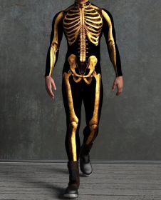 3D Digital Printed Cosplay One-piece Costume (Option: VV026-Adult M)