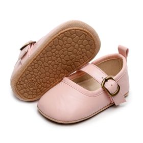 Baby Low-cut Toddler Shoes Simple (Option: Pink-12cm)