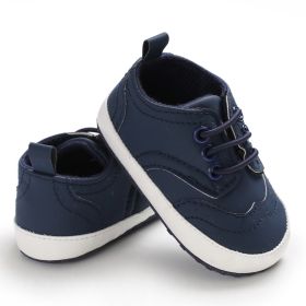 Soft Sole Baby Toddler Shoes (Option: Blue-12cm)
